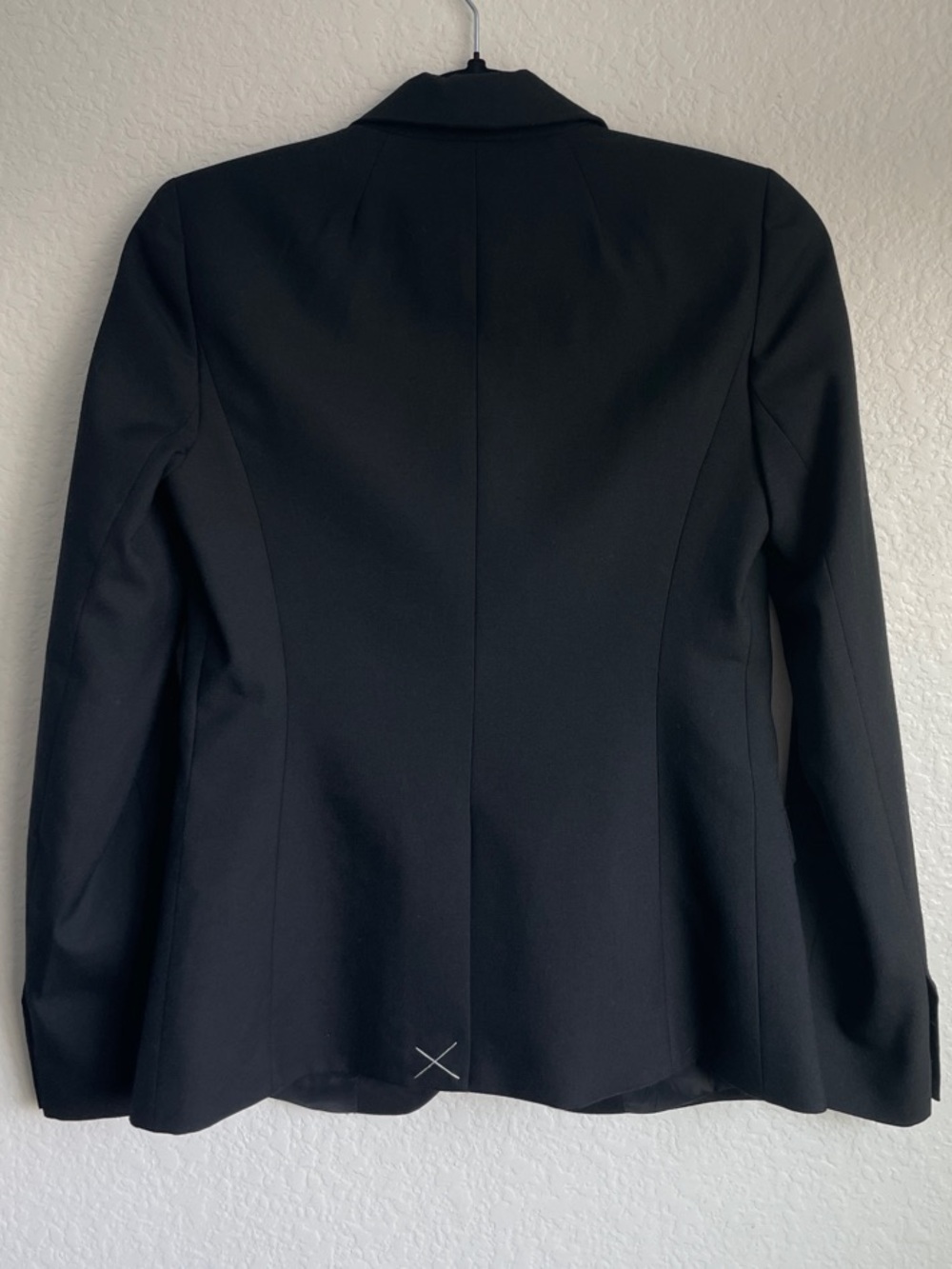 J. Crew Super 120’s Black Wool Women's Two-Button Blazer • Size 0 - Picture 5 of 13